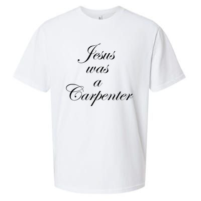 Jesus Was A Carpenter Sueded Cloud Jersey T-Shirt