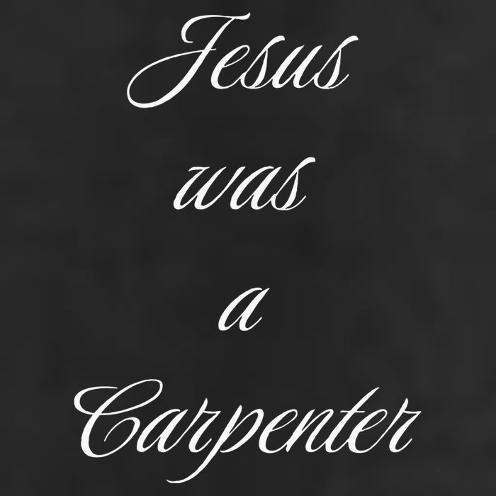 Jesus Was A Carpenter Christian God Adult Drive Performance Visor