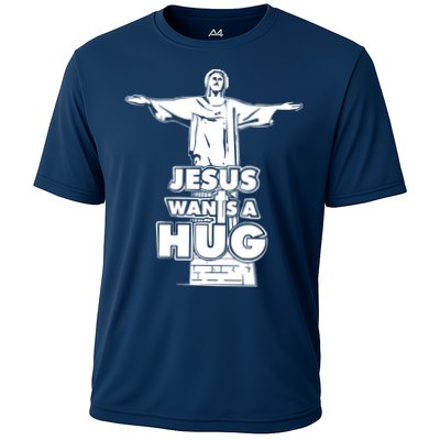 Jesus Wants A Hug Cooling Performance Crew T-Shirt