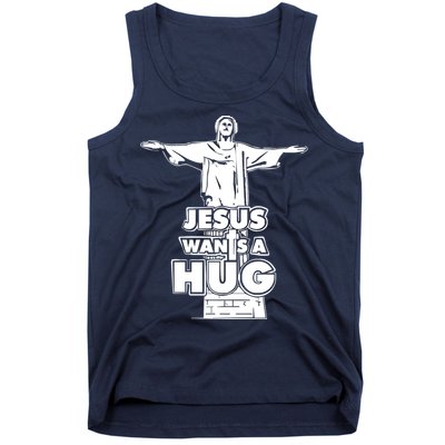 Jesus Wants A Hug Tank Top