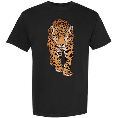 Jaguar Wild Animal Art Garment-Dyed Heavyweight T-Shirt