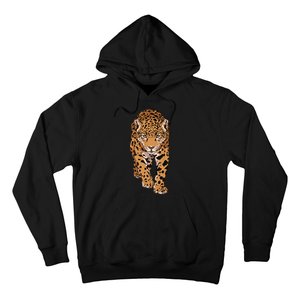 Jaguar Wild Animal Art Hoodie