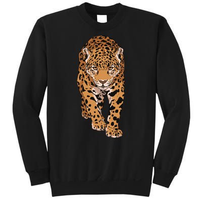 Jaguar Wild Animal Art Sweatshirt