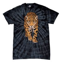 Jaguar Wild Animal Art Tie-Dye T-Shirt