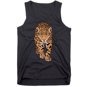 Jaguar Wild Animal Art Tank Top