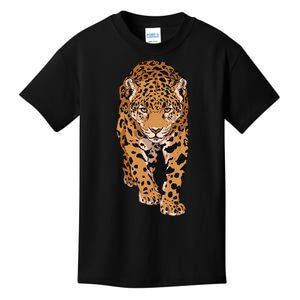 Jaguar Wild Animal Art Kids T-Shirt