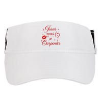 Jesus Was A Carpenter Christian Jesus Sayings Adult Drive Performance Visor