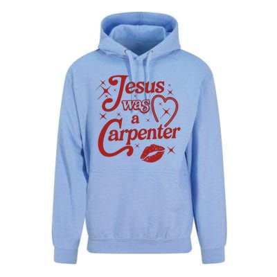 Jesus Was A Carpenter Christian Jesus Sayings Unisex Surf Hoodie