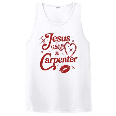 Jesus Was A Carpenter Christian Jesus Sayings PosiCharge Competitor Tank