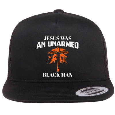 Jesus Was An Unarmed Black Man Religious Christian Bible Flatbill Hat