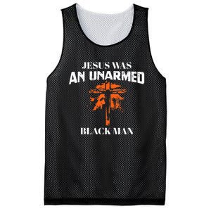 Jesus Was An Unarmed Black Man Religious Christian Bible Mesh Reversible Basketball Jersey Tank