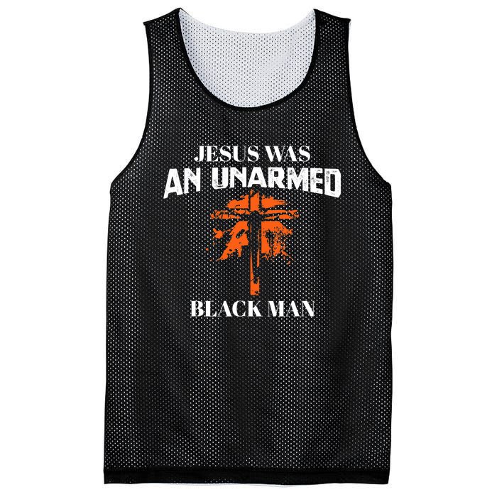 Jesus Was An Unarmed Black Man Religious Christian Bible Mesh Reversible Basketball Jersey Tank