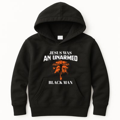 Jesus Was An Unarmed Black Man Religious Christian Bible Kids Hoodie
