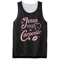 Jesus Was A Carpenter Mesh Reversible Basketball Jersey Tank