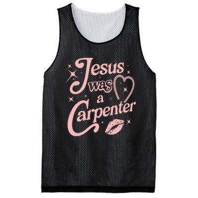 Jesus Was A Carpenter Mesh Reversible Basketball Jersey Tank