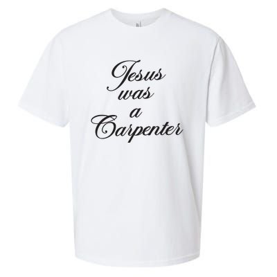 Jesus Was A Carpenter Sueded Cloud Jersey T-Shirt