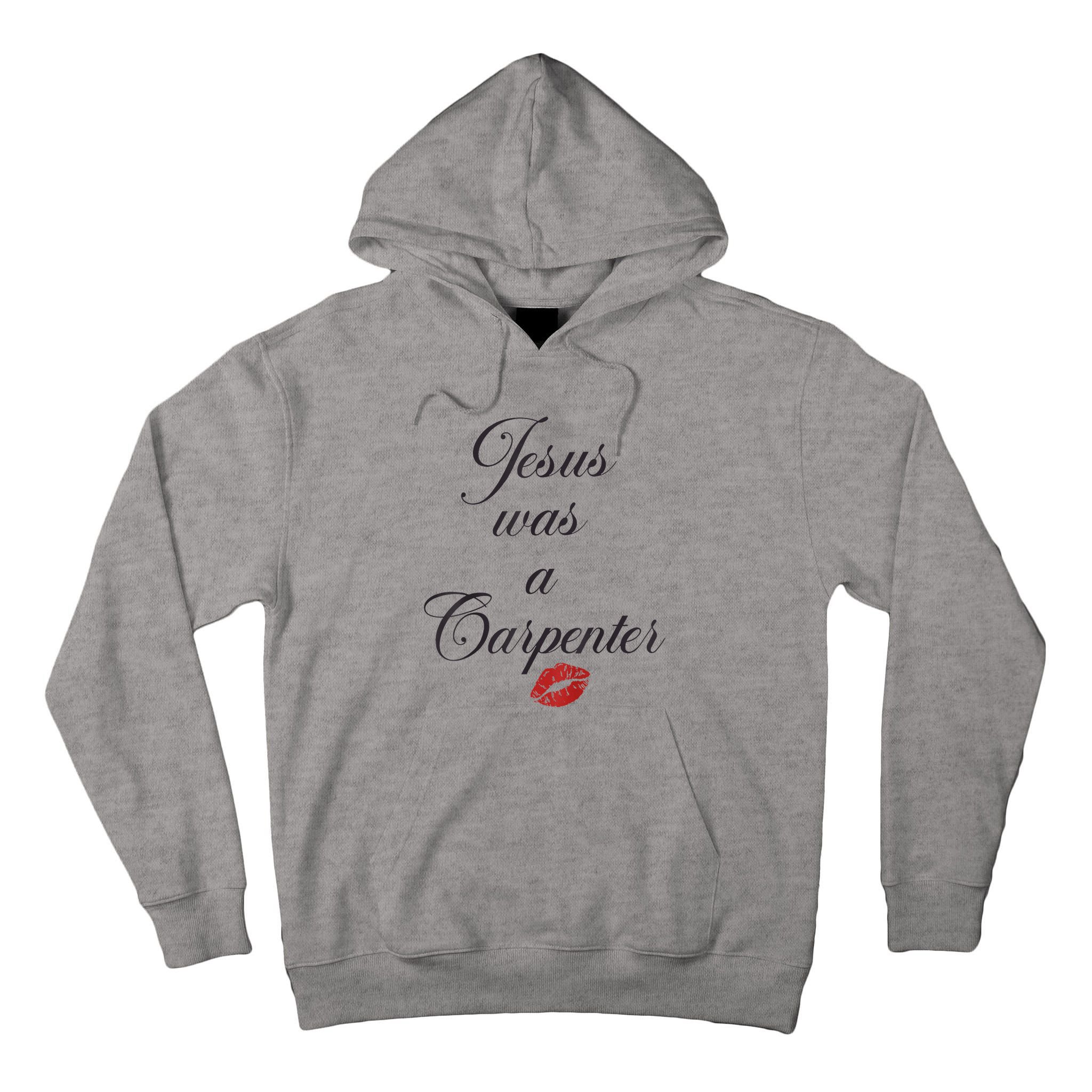 Jesus Was A Carpenter Christian Bible Verse Tall Hoodie