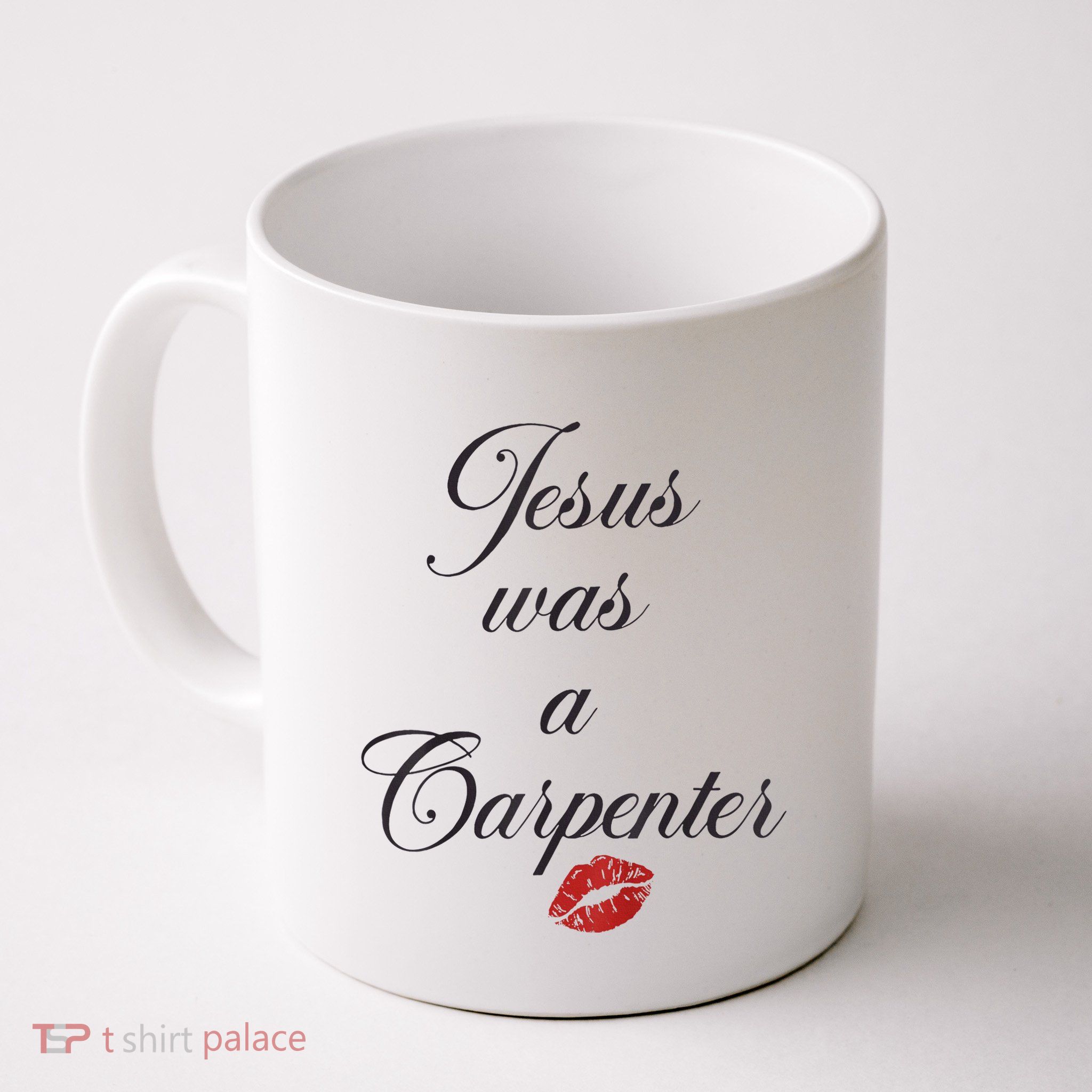 Jesus Was A Carpenter Christian Bible Verse Mug