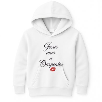 Jesus Was A Carpenter Christian Bible Verse Kids Hoodie