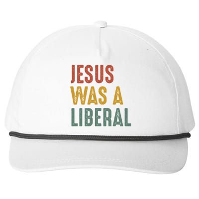 Jesus Was a Democrat Proud Christian Democrat Voter Snapback Five-Panel Rope Hat