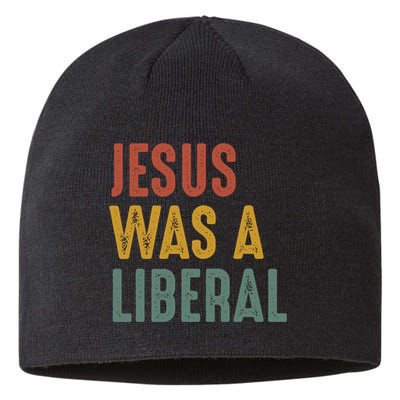 Jesus Was a Democrat Proud Christian Democrat Voter Sustainable Beanie