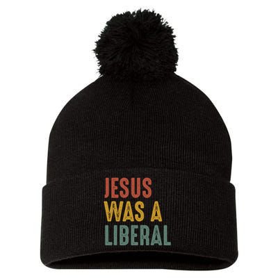 Jesus Was a Democrat Proud Christian Democrat Voter Pom Pom 12in Knit Beanie