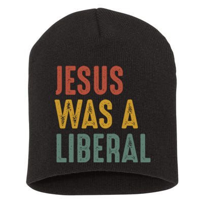 Jesus Was a Democrat Proud Christian Democrat Voter Short Acrylic Beanie