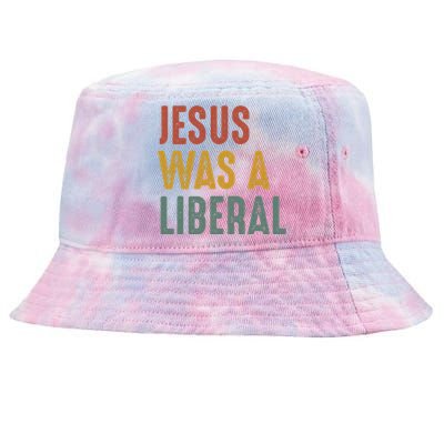 Jesus Was a Democrat Proud Christian Democrat Voter Tie-Dyed Bucket Hat