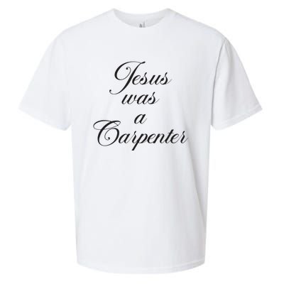 Jesus Was A Carpenter Sueded Cloud Jersey T-Shirt