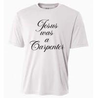 Jesus Was A Carpenter Cooling Performance Crew T-Shirt