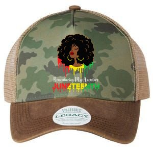 Juneteenth wo African American black Wo 1865 Legacy Tie Dye Trucker Hat