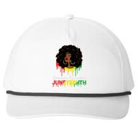 Juneteenth wo African American black Wo 1865 Snapback Five-Panel Rope Hat