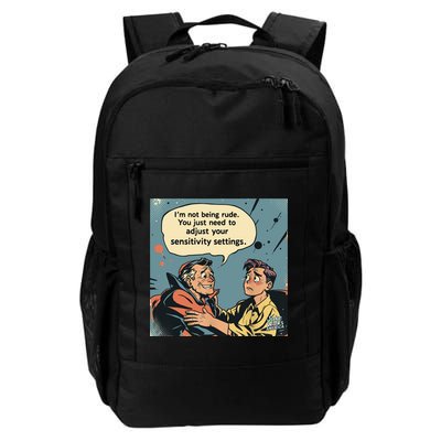Jake Walks America Not Rude  Daily Commute Backpack
