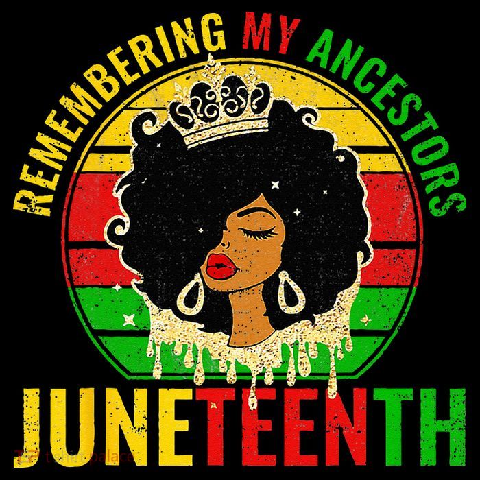 Juneteenth wo African American black Wo 1865 T-Shirt