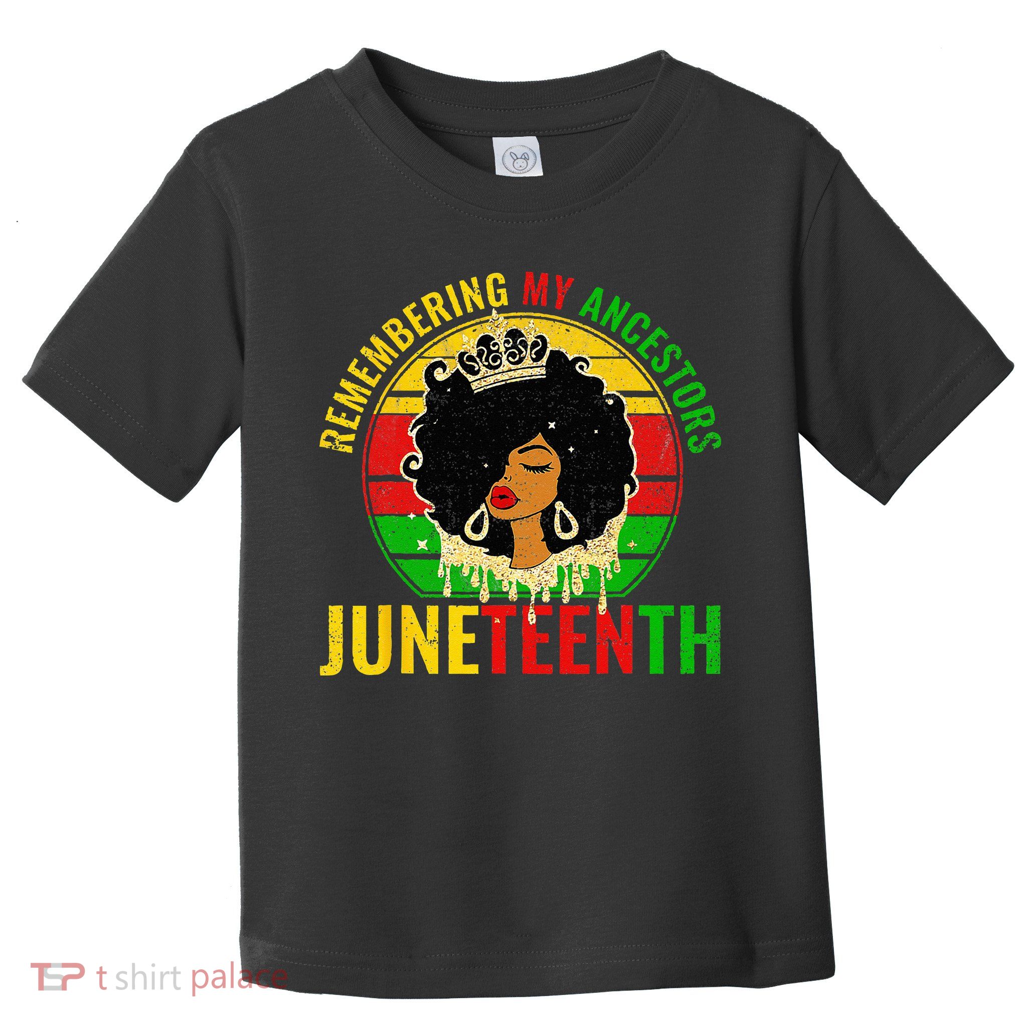 Juneteenth wo African American black Wo 1865 Toddler T-Shirt
