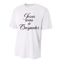 Jesus Was A Carpenter Funny Music Festival Gift Performance Sprint T-Shirt