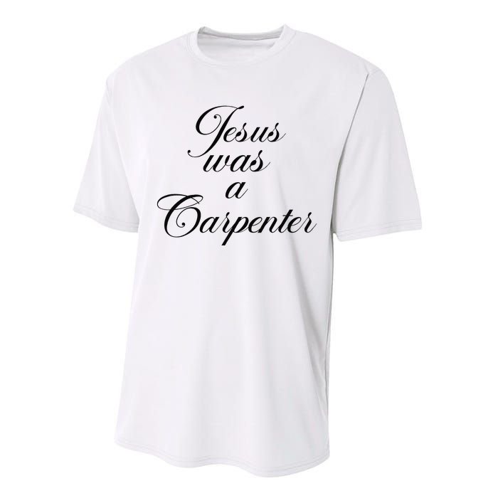 Jesus Was A Carpenter Funny Music Festival Gift Performance Sprint T-Shirt