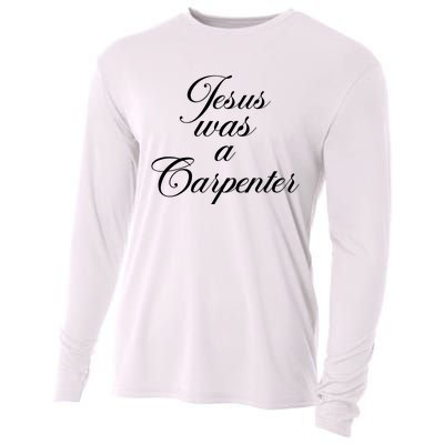 Jesus Was A Carpenter Cooling Performance Long Sleeve Crew