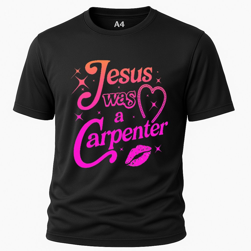 Jesus Was A Carpenter Cooling Performance Crew T-Shirt