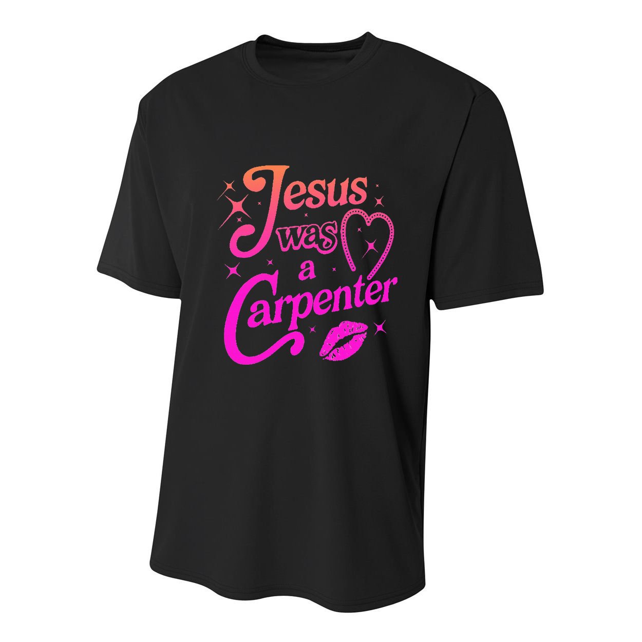 Jesus Was A Carpenter Youth Performance Sprint T-Shirt
