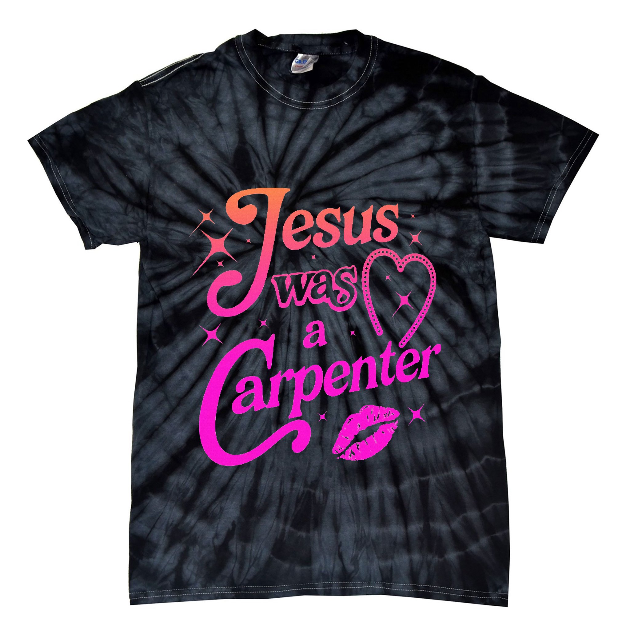 Jesus Was A Carpenter Tie-Dye T-Shirt