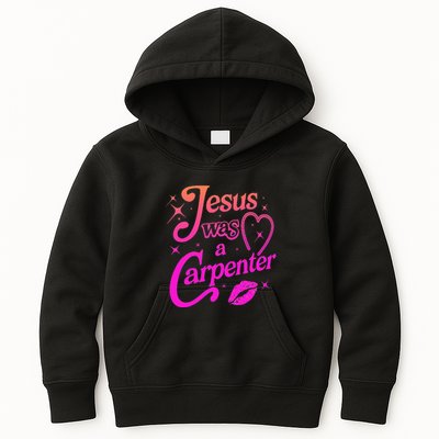 Jesus Was A Carpenter Kids Hoodie
