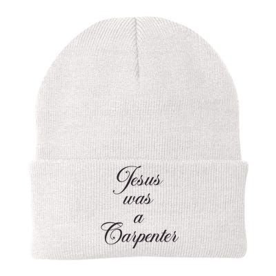 Jesus Was A Carpenter Knit Cap Winter Beanie