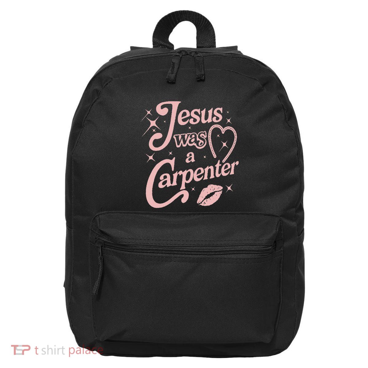 Jesus Was A Carpenter 16 in Basic Backpack