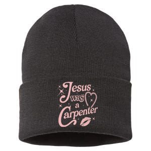 Jesus Was A Carpenter Sustainable Knit Beanie