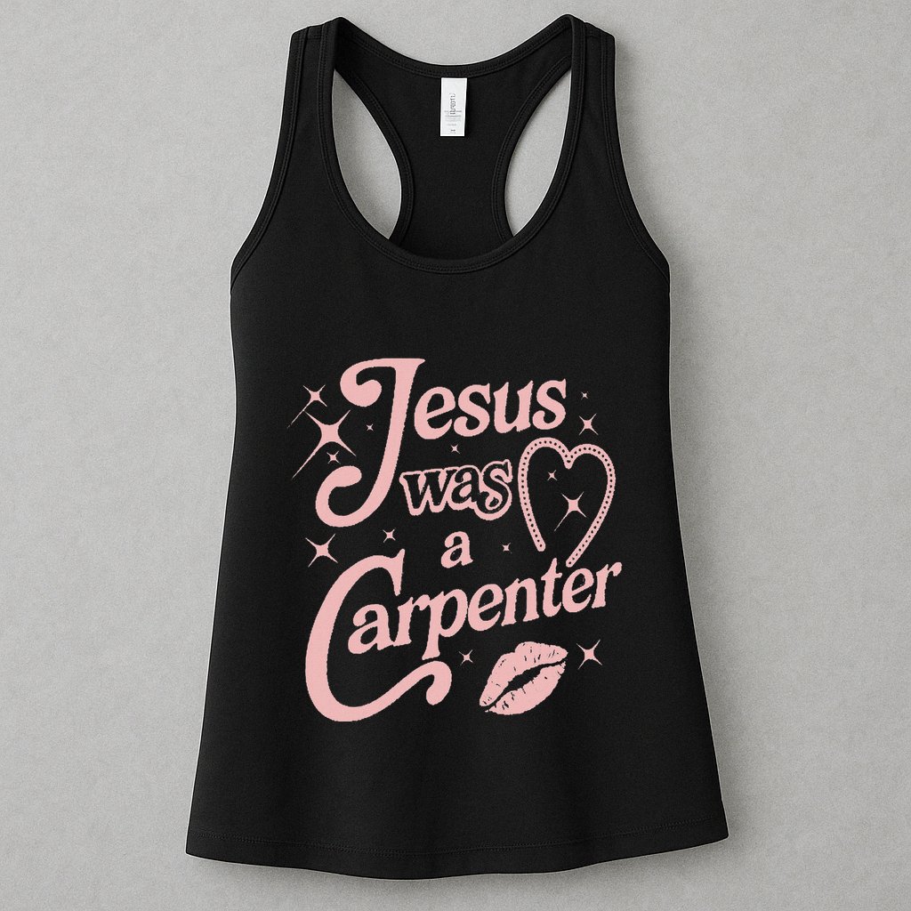 Jesus Was A Carpenter Womens Tank Top