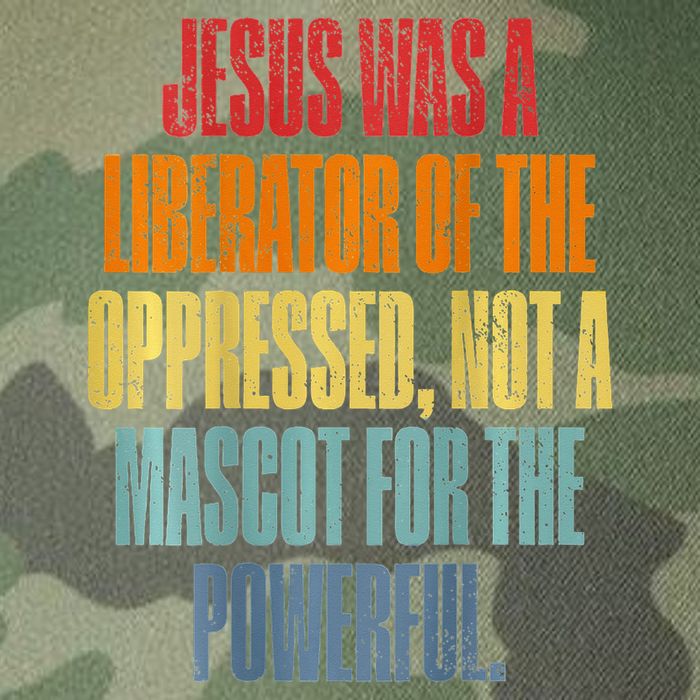 Jesus Was A Liberator Of The Oppressed Not A Mascot Powerful Legacy Tie Dye Trucker Hat