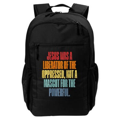 Jesus Was A Liberator Of The Oppressed Not A Mascot Powerful Backpack