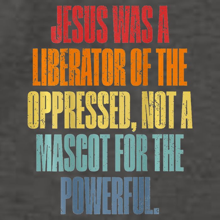 Jesus Was A Liberator Of The Oppressed Not A Mascot Powerful Vector Backpack