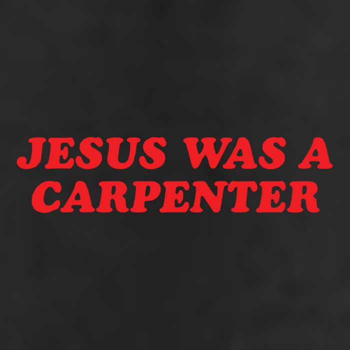 Jesus Was A Carpenter Adult Drive Performance Visor